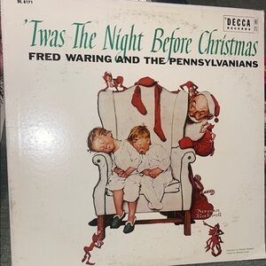 'Twas The Night Before Christmas - Vintage Lp Vinyl Record LP-Fred Waring